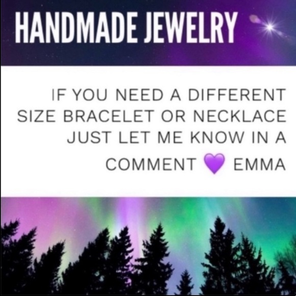 Genuine aura crystal boho purple shell bracelet - Picture 3 of 8